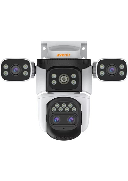 Avenir AV-S309X Wifi'li 10X Optik Zoomlu 9mp 3 Kameralı Akıllı Kamera